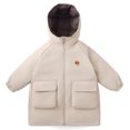 thumbnail image 2 of YUNAFFT Kids Unisex Jacket Reversible Waterproof Windproof Insulated Overcoat with Hood for Winter, 2 of 3