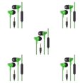 thumbnail image 1 of maskred Phone Music Wired Earphone In -ear Wire Control Cellphone 3 .5mm Plug Earbuds Headset 70cm 5Set, 1 of 6