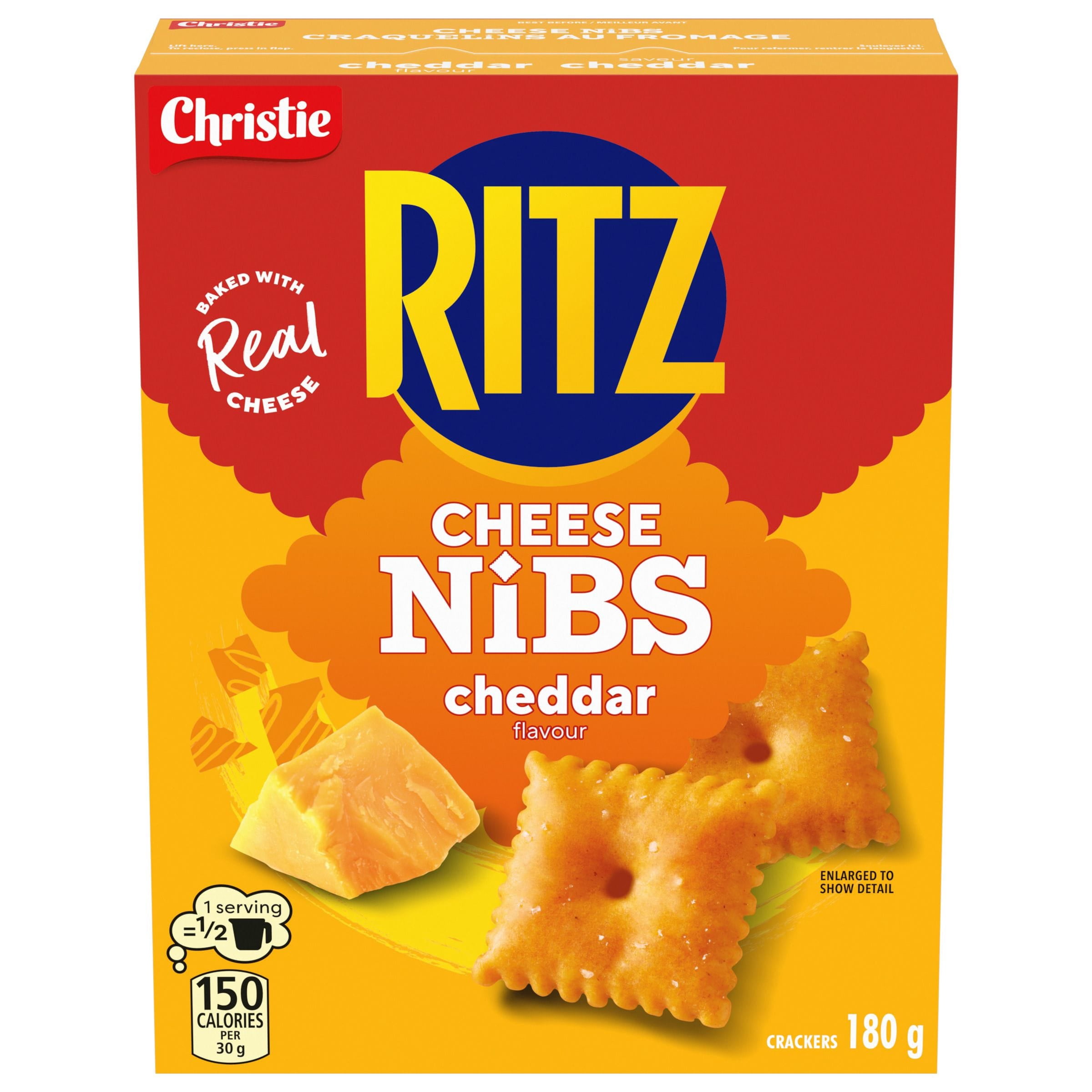 Ritz Cheese Nibs Cheddar Crackers