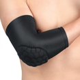 thumbnail image 1 of 1pc Elbow Pad Protector Anti-slip Compression Arm Guard Brace Support Sleeve For Fitness Black L, 1 of 6