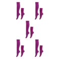 thumbnail image 3 of mmirethe 2piece Embrace Active Lifestyle With Polyester Made Slouch Socks Breathable Purple 5Set, 3 of 6