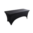 thumbnail image 2 of Table Cover Protector4Ft Table Cloth for Rectangular Fitted Events Stretch Champagne Table Covers Washable Table Cover Spandex Tablecloth Table Protector for Party Wedding Cocktail, 2 of 2
