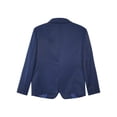 thumbnail image 4 of RUNQHUI Garçon Blazer Formel à Manches Longues, Revers Cranté, Veste de Complet à Simple Boutonnage pour Enfants Bleu Marine 10, 4 of 6