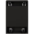 thumbnail image 2 of Hirsh 20-inch Deep Modern Metal Mobile Pedestal File 3-Drawer Box/File in Black, 2 of 14