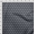 thumbnail image 3 of oneOone Silk Tabby Fabric Dot & White Heart Decor Fabric Printed BTY 42 Inch Wide, 3 of 4