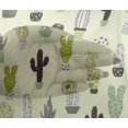 thumbnail image 5 of oneOone Viscose Chiffon Fabric Leaves & Floral Block Print Sewing Fabric BTY 42 Inch Wide, 5 of 5