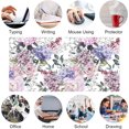 thumbnail image 2 of Pink Purple Floral Extended Mouse Pad Large Keyboard Mousepad,Non-Slip Rubber Base Mouse Mat with Stitched Edge XXL Desk Pad Protector for Computer Laptop PC 31.5x15.75 Inch, Hydrangea Peony Flower, 2 of 5