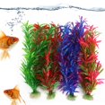 thumbnail image 1 of Artificial Water Plant, Beautiful Colorfast Plastic Water Plant, For Aquarium Fish Tank, 1 of 8