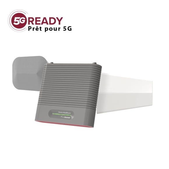 Amplificateur de signal cellulaire à gain de 65 dB - 5 000 pieds carrés weBoost