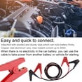 thumbnail image 4 of Emergency Start Cable, Easy Connection 2.5m/98.4in Length 5mm/0.2in Diameter Jumper Cable  For Car, 4 of 8
