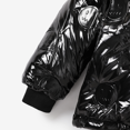 thumbnail image 4 of PatPat Kid Boy/Kid Girl Hooded Metallic Cotton-Padded Jacket, 4 of 6