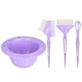 thumbnail image 1 of lionlar 4 Pieces Hair Dye Kit Easy to Clean Multifunctional Hair Coloring Dyeing Kit Purple, 1 of 9