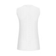 thumbnail image 3 of Timegard Womens Tank Tops Eyelet V Neck Button Slim Fitting Sleeveless Tops Casual Summer Beach Vacation, 3 of 5