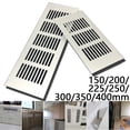 thumbnail image 3 of Lefu Grille d'Aération en Aluminium 80*150-400 mm à Lames Argentées, Couverture de Grille de Ventilation, 3 of 4