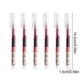 thumbnail image 2 of Cheapark Roller Pen Liquid Ink Ballpoint Writing Note Taking Use Back to School 6 Pcs Colorful Smooth Writing Office Stationery Pen, 2 of 6