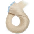 thumbnail image 2 of Extensions de Cheveux Humains à Bande Cheveux Brésiliens Soyeux Raides Tête Complète 20 Pcs, 2 of 7