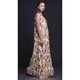 thumbnail image 2 of Bimba White7 Floral Peony & Buttercup Printed Nightwear For Women Long Spaghetti Strap Maxi Dress Sleepwear Gown XX-Grand, 2 of 5