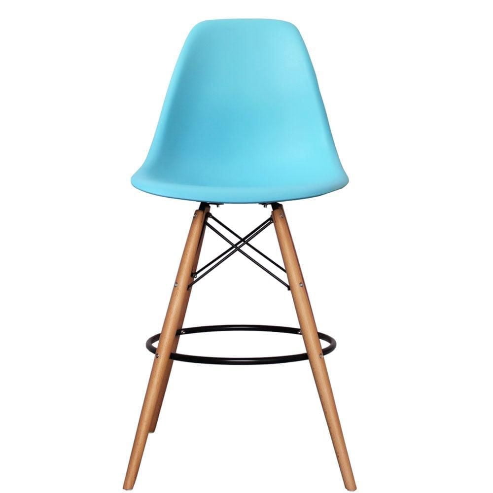 Eiffel Stool Natural Wood Legs 26″