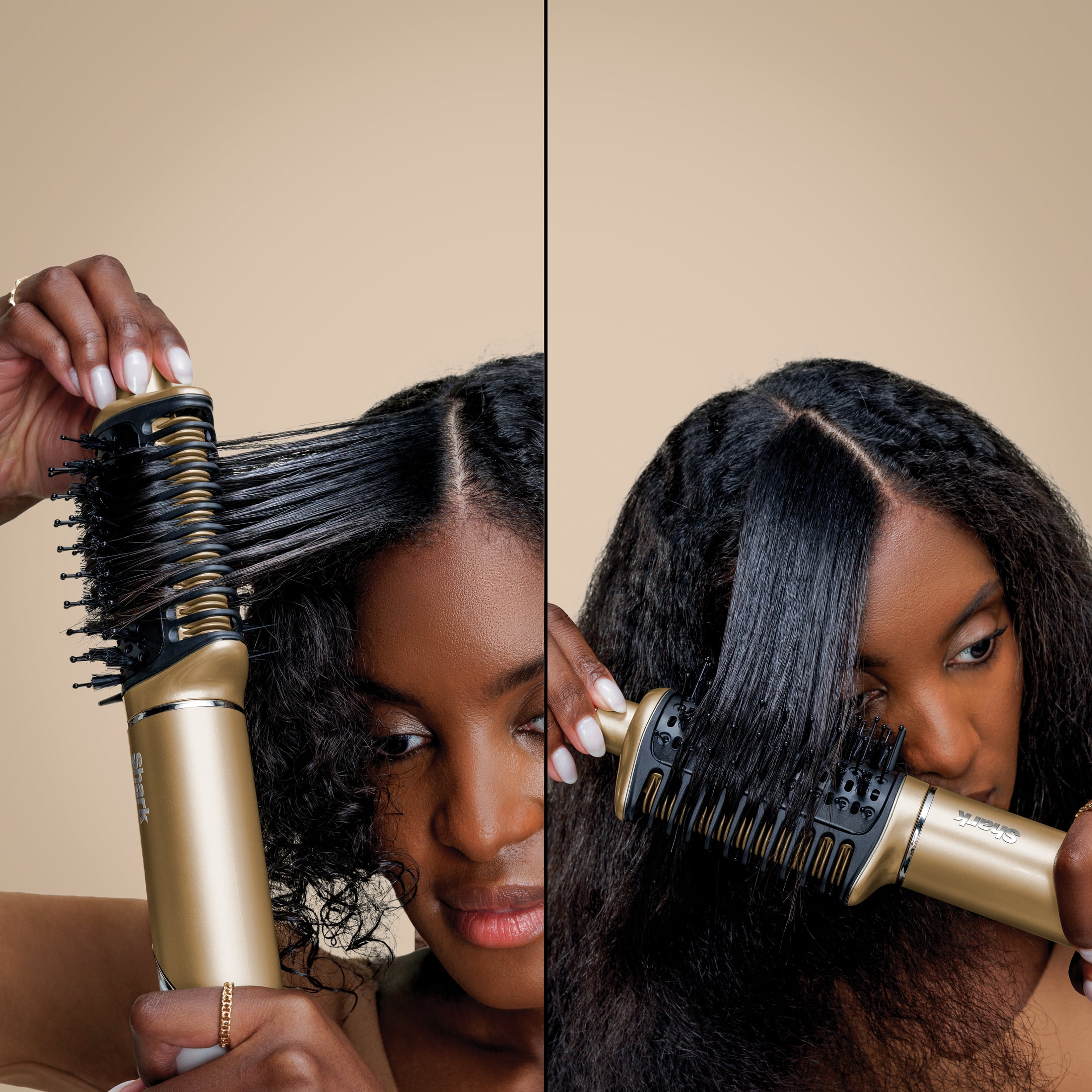 Shark Glam Hot Tool Air Styling & Drying System , Gold (Gift)