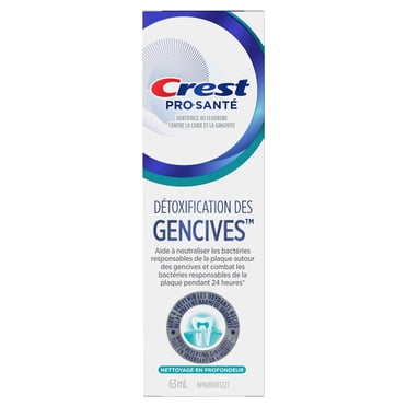 Crest Gum Detoxify Deep Clean Anticavity Fluoride Toothpaste