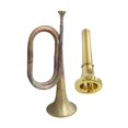 thumbnail image 1 of Esquirla Clairon Trompette Portable Clairon à Souffler pour Débutant Performance sur Scène Étudiants, 1 of 8