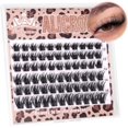 thumbnail image 2 of HSHDLDF Lash Clusters 66Pcs Eyelash Extension Natural Wispy DIY Lash Extension Asian Eyelash Clusters 10-16MM Fluffy Eyelashes Extensions ALICROWN, 2 of 7