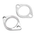 thumbnail image 2 of Exhaust Flange Connection Kit Stainless Steel Exhaust Flange Gasket 2PCS 2  2.5in Exhaust Flange Connection Kit Stainless Steel Universal For Exhaust Downpipe Catback Headers, 2 of 8