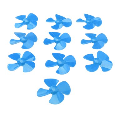 Plastic Propellers, XR-149 4 Blades Propeller Rotating Accessories For DIY Toys For Craft Red,Yellow,Green,Blue,Rose Red