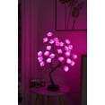 thumbnail image 1 of Boovnll Desk Lamp, Rose Flower Table Tree Light 24 Leds Desk Top Bonsai Lighted Tree Battery Operated Usb Plug Powered Tree Table Lamp Rose Flower Desk Tree Lamp for Home Party We, Table Lamp, 1 of 1
