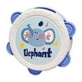 thumbnail image 1 of Blue Kids Musical Tambourine Toy For Early Learning With Gentle Sounds Safe For Infants 6 Months And Up, 1 of 6