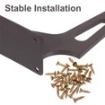 thumbnail image 3 of Raindrops 4Pcs Coffee Metal Sofa Legs Stable Modern Furniture Legs for Home Sofa Cabinet and Table Support, 3 of 6