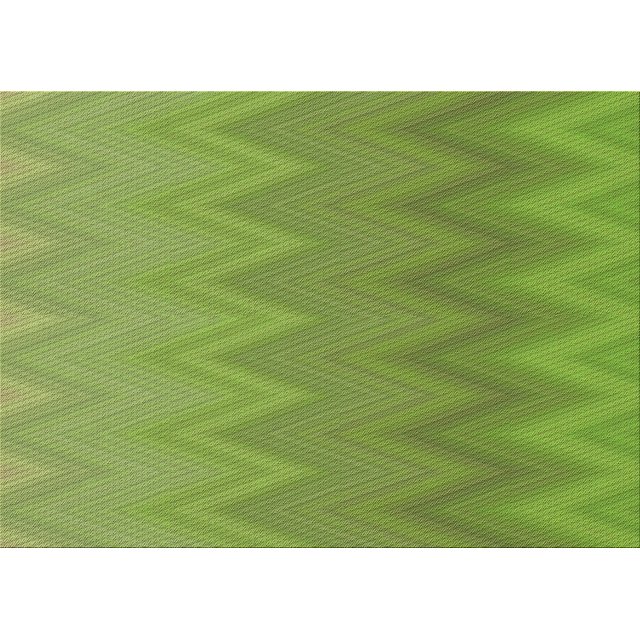 Ahgly Company Machine Washable Indoor Rectangle Transitional Pistachio Green Area Rugs, 7' x 9'