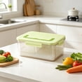 thumbnail image 4 of Portable Lunch Box Insulated Food Container | Detachable Ice Pack Cooler for Cold and Warm Preservation | Sectioned Compartment Storage for Snacks, Fruits, and Meal Prep, 4 of 7