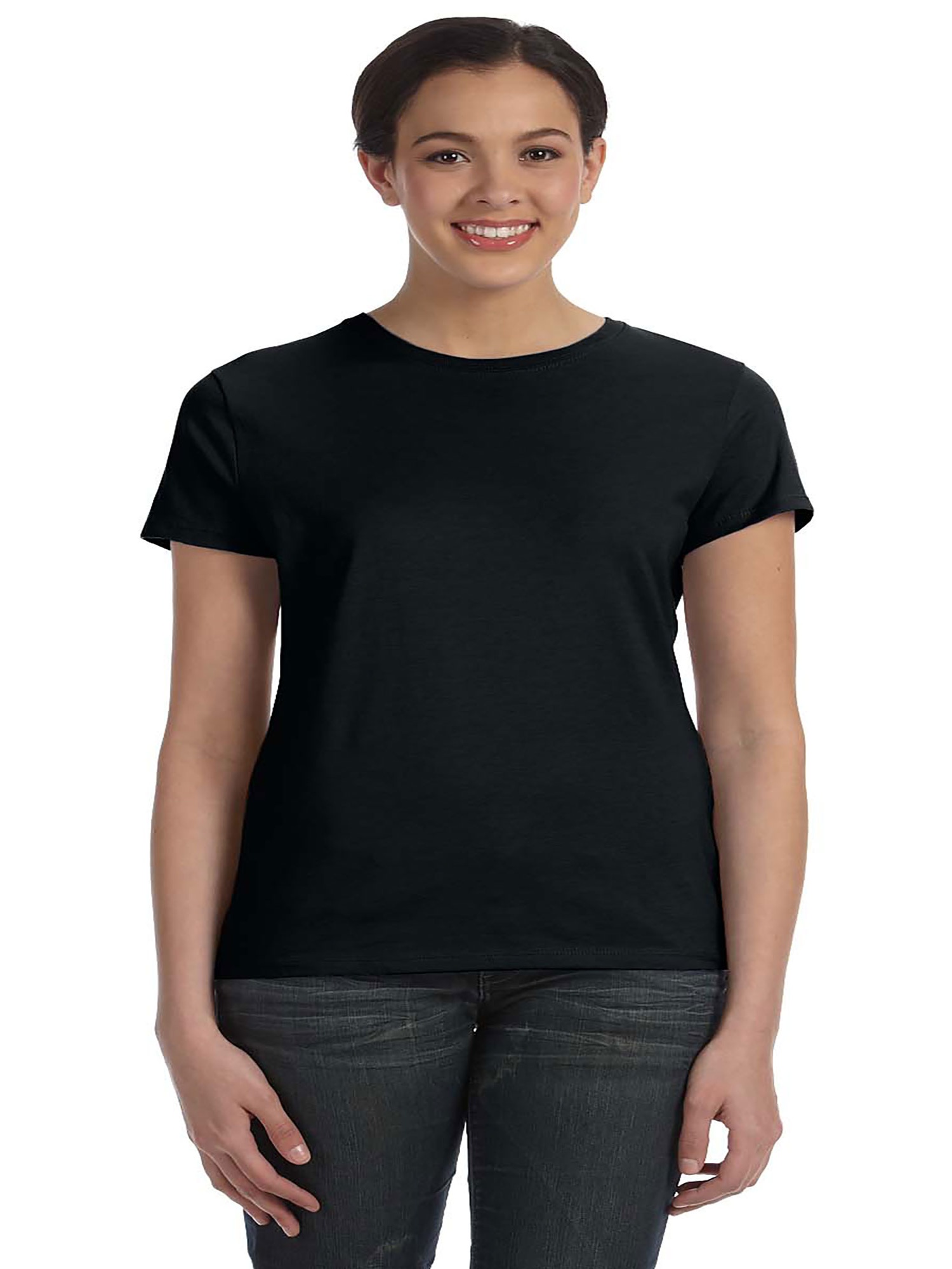 Hanes T-shirt Pré-Rétréci Nano-T pour Femmes, Style SL04