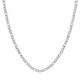 thumbnail image 1 of Collier Chaîne Figaro pour Homme 22 Pouces en Acier Inoxydable - 5 mm, 1 of 4