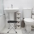 thumbnail image 4 of AURARMLET Foldable Portable Toilet Chair with Stable Frame and Nonslip Feet for Easy Storage, 4 of 8