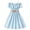 bleu, variante sur Robes pour Petites Filles Sans Manches Unies Princesse Robe de Danse Fête Vêtement Fille Taille 7-8T