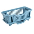 thumbnail image 3 of Dish Storage Rack Multifunctional with Drain Tray Utensil Dish Strainers Organizer Rack Dish Rack and Drainaboard Set for Kitchen, 3 of 8
