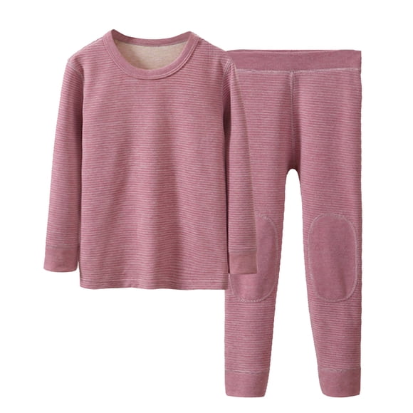 FhsagQ 5-6 Pyjamas Enfants Pyjamas Filles 2 Ensemble Jeunesse sous-Vêtements Thermiques pour Enfants Ensemble Chandail de Compression Leggings Pantalons Couche de Base pour Enfants Temps Froid Pyjamas Garçons Taille 7 Ensemble Violet Plus de 16