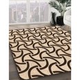 thumbnail image 3 of Ahgly Company Tapis d'Intérieur Rectangulaire Transitionnel Lavable à la Machine, Pêche Profond Orange, 3 Pieds x 5 Pieds, 3 of 7