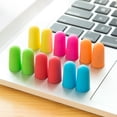 thumbnail image 2 of Maoww 10 Pair Colorful Earplugs Sleeping Plugs Noise Reduction Soft Foam Ear Protection Learning Accessories, 2 of 8