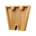 thumbnail image 1 of fheaev Wooden English Letter Savings Can Transparent Glass Savings Can, 1 of 1