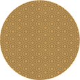 thumbnail image 1 of Ahgly Company Tapis d'Intérieur Lavable en Machine Carré Transitionnel Bisque Foncé Marron, 3 Pieds Carré, 1 of 7