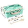 thumbnail image 3 of Boovnll Bento Box with Lid， Stackable Leak-Proof for Bento Box Adult Kids Dishwasher Safe, Drop-Proof, Portable, Work Sports Camping Potlucks Bento Box for Kids Adult, 3 of 6