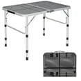 thumbnail image 1 of Gymax Table de Gril Pliant pour le Camping, Table de Support de Gril Légère en Aluminium et Métal, 1 of 10