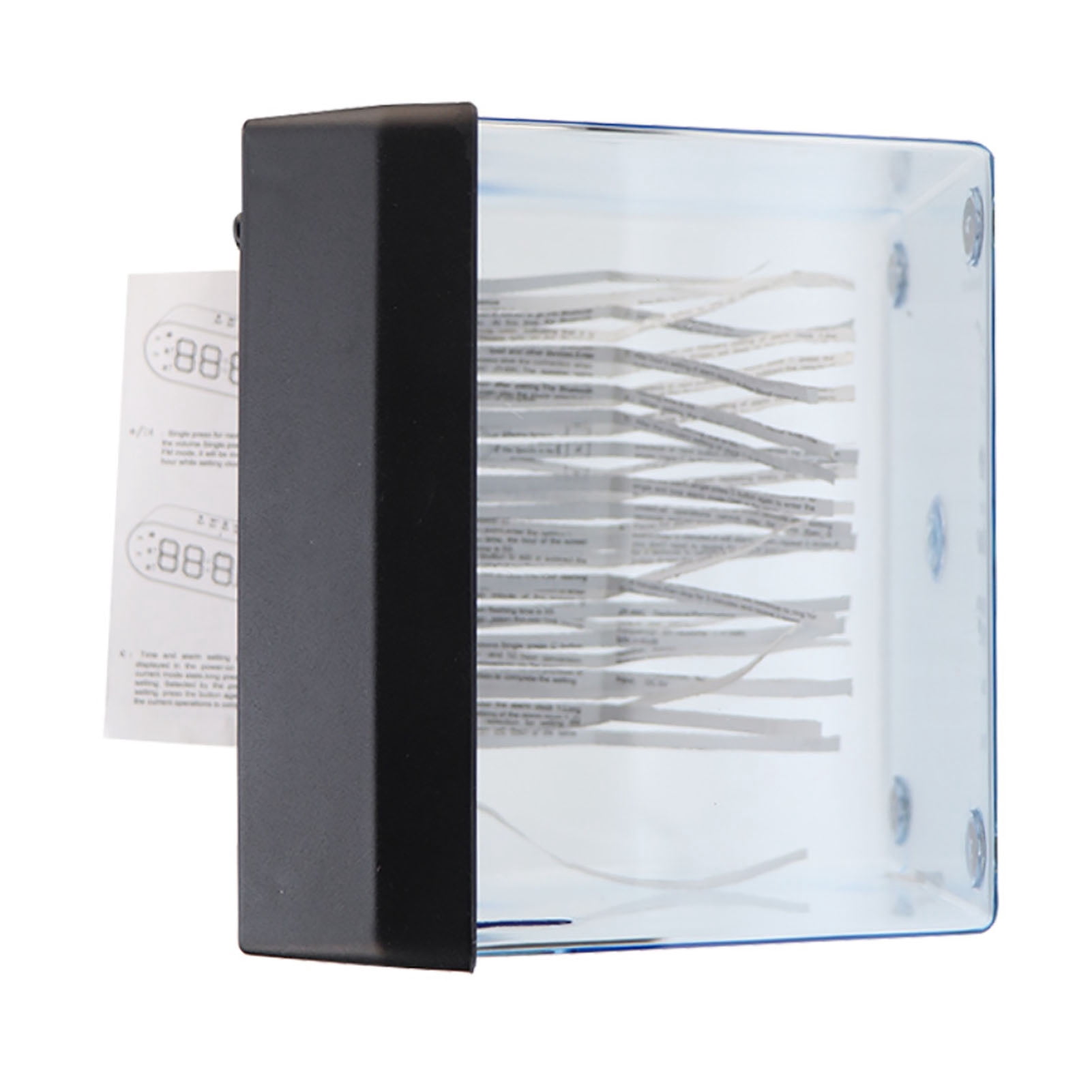 Vobor-CA Mini Automatic Paper Shredder, USB, Assorted Colors
