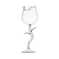thumbnail image 2 of Tasse à Vin Rose Rouge Verre Haut de Gamme Tasse à Vin Haute, 2 of 2