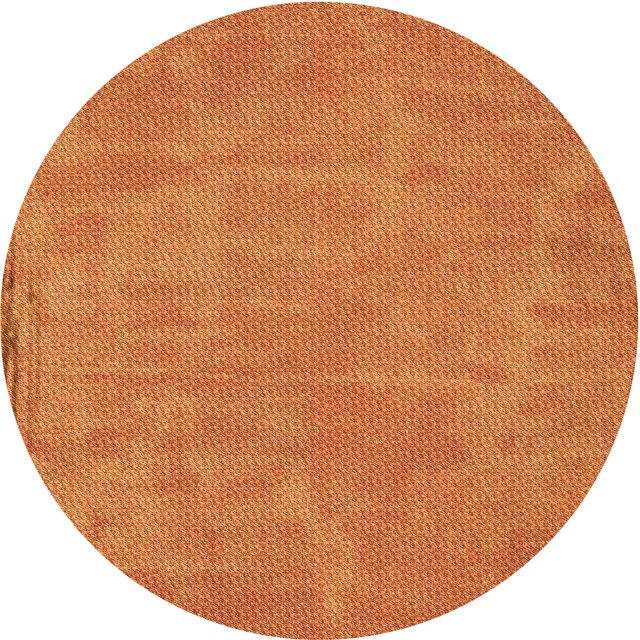 Ahgly Company Tapis de Zone Carré Lavable en Machine Orange Rouge Orange, 3 Pieds Carré