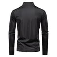 thumbnail image 3 of Weiqiqre Men's Shirts Long Sleeve Sun Shirts UPF 50+ Quarter Zip Pullover Quick Dry Rash Guard, 3 of 3