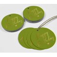 thumbnail image 4 of Inkdotpot Pack Of 100 Real Gold Foil Paper Tags Happy Birthday Favor Hang Tags, 4 of 6